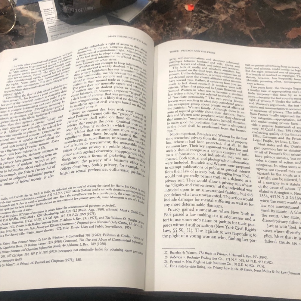 Communication-Law-Cases-Comment-Fift Edition - Picture 9 of 11